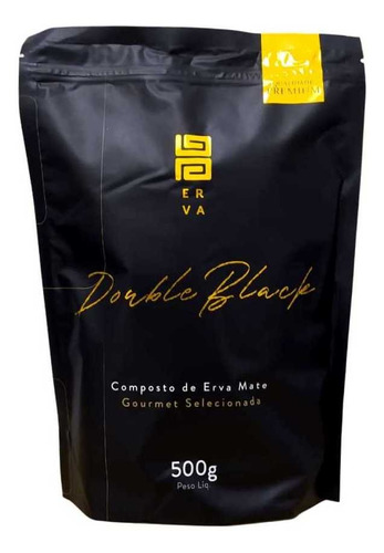 Imagem 1 de 1 de Erva De Terere Black Erva Premium 500g Escolha O Sabor