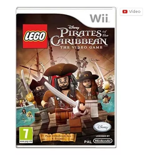 Jogo Usado LEGO Pirates of the Caribbean: The Video Game - Wii