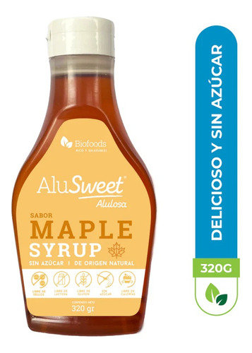 Syrup Sabor Maple Sin Azúcar - 320 Grs