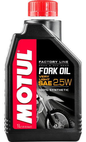 Aceite Motul Fork Oil Factory Line 2.5 W (1litro)