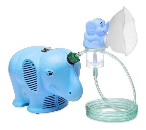 Nebulizador compressor NS Inalafante azul 127V/220V