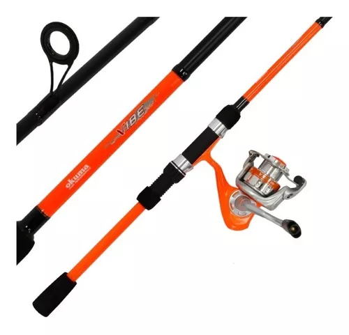 Combo Pesca Okuma Vibe Caña 2,10 Mts Reel 30 Bentancor Outdo