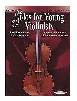 Solos Para Jóvenes Violinistas, Parte De Violín Y Piano De A