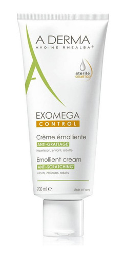 Aderma Exomega Control Crema Emoliente X200ml