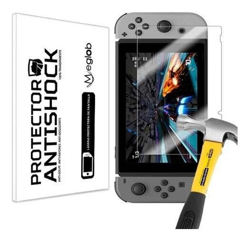 Imagen 2 de 4 de Lamina Protector Pantalla Anti-shock Nintendo Switch