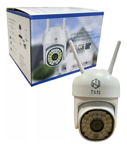 Cámara De Seguridad Ip Wifi Con Alarma T8