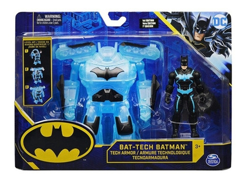 Figura Batman Deluxe 10 Cm Tecnoarmadura Universo Binario