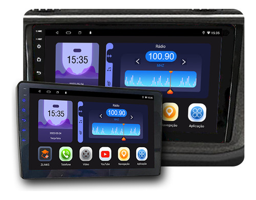Central Multimídia Volkswagen Tiguan Android 9