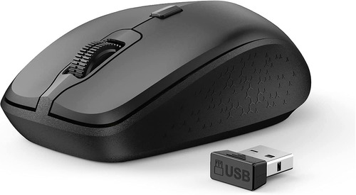 Mouse Inalambrico Bluetooth, Negro Optico | Bresii