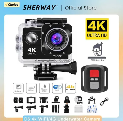 Videocamara Para Gopro Profesional Ultra Hd 4k Wifi Sport