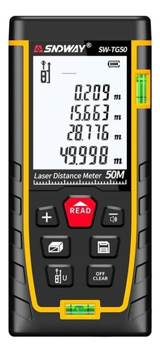 Telémetro Medidor De Distancia Láser 50m