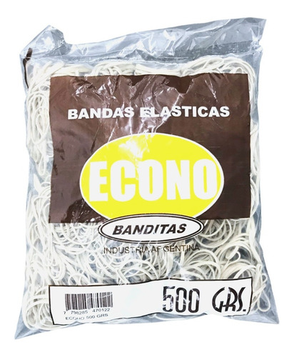 Bandas Elásticas 40mm X 500gr Bolsa Gomita