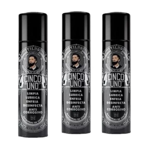 Lubricante Limpiador De Maquina 5 En 1 Yilho Negro X3u