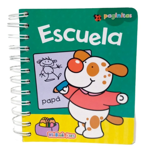 2 Libros Parque Y Escuela Didáctico Infantil