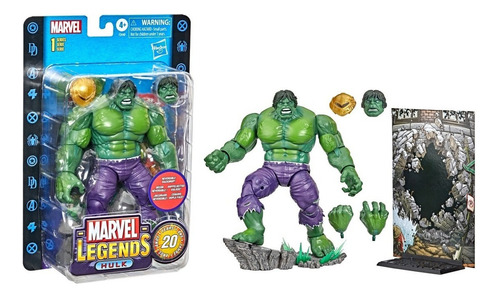 Figura Marvel Legends Series 20 Aniversario Hulk