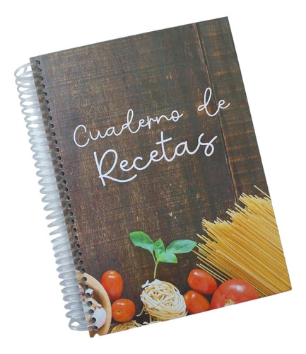 Cuaderno De Recetas Anillado