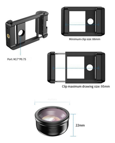 Ks Lente Macro Apexel 4k Hd 100 Mm Con Filtro Cpl Universal