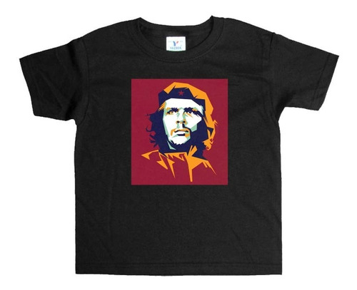 Remera Negra Che Guevara Art#29