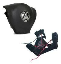 Comprar Kit Tampa Da Buzina Capa Air Bag Vw G5 G6 Gol Crossfox Fox Spacefox Polo Saveiro Voyage Adaptador Acionador De Buzina
