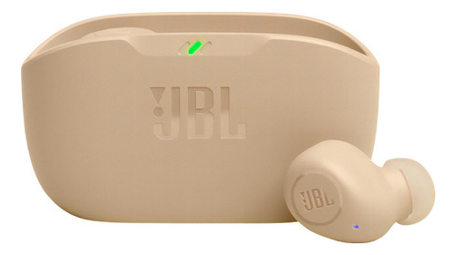 Fone de ouvido in-ear sem fio JBL Vibe Buds bege