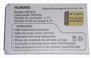 Bateria Para Celular Nextel Huawei Modelo Hb5v1hv  | MercadoLivre ?