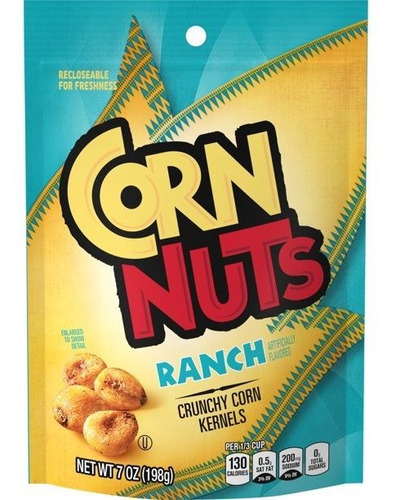 Corn Nuts Ranch Maiz Inflado  198g 2 Pack.