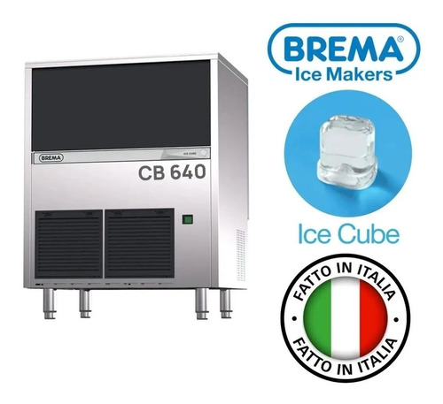 Fabricador De Hielo Cubito Cb 640 Brema Italy 