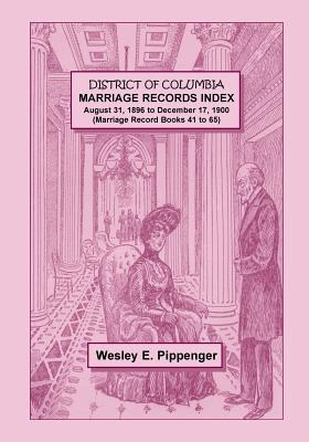 Libro District Of Columbia Marriage Records Index, August...