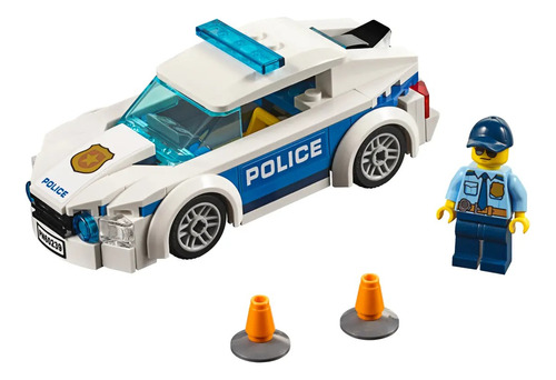 Lego City 60239 Police Car Patrol Auto De Policia