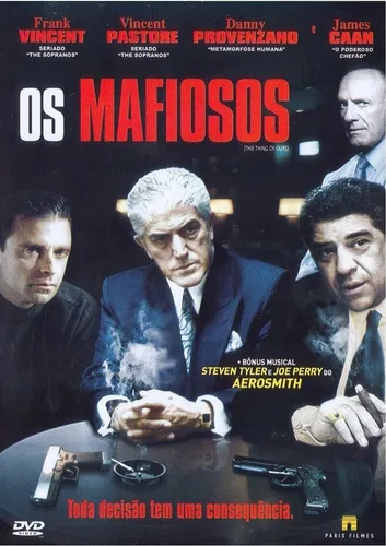 Dvd Os Mafiosos - Frank Vincent - Original Lacrado