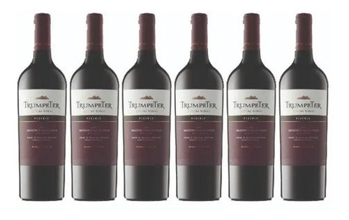 Vino Trumpeter Reserva Cabernet Sauv 750ml X6 -ayres Cuyanos