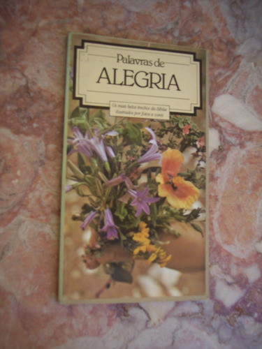 Palavras De Alegria (Usado)