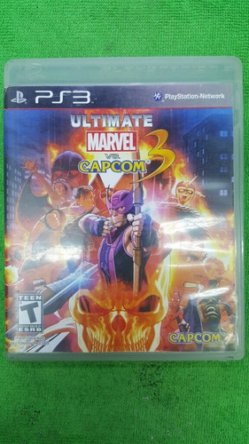 Ultimate Marvel Vs Capcom 3 Ps3 Fisico (Usado)