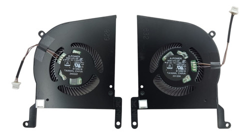 Ventilador Msi Stealth 14 Studio A13vf A13vg A13ve Cpu & Gpu