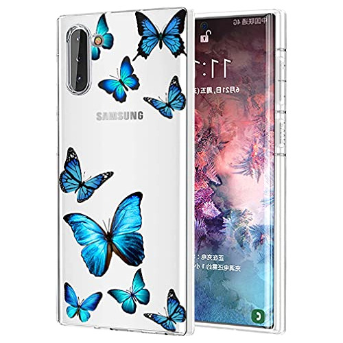 Funda Para Samsung Galaxy Note 10 5g Azul Tpu