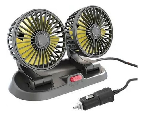 1x Ventilador Universal De Doble Cabezal En Wind Elec