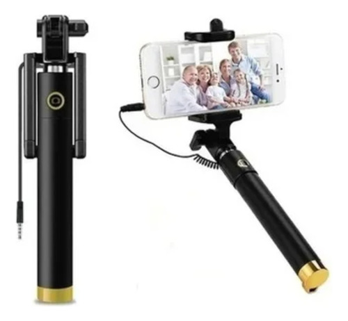 Selfie Stick/ Monopod Hhx-03 (negro-azul) 