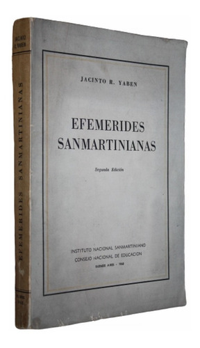 Efemerides Sanmartinianas - Jacinto R. Yaben