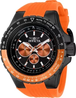 Reloj Invicta 39306 Naranja Aviator Exclusivo México!