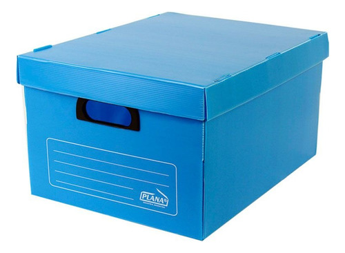 Caja Archivo Plastico Con Tapa Plana 804 45x35x25