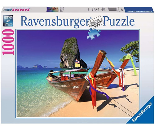 Rompecabezas Playa En Tailandia 1000p Ravensburger Phra Nang