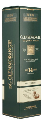 Whisky Glenmorangie 14 Años Quinta Ruban 750 Ml