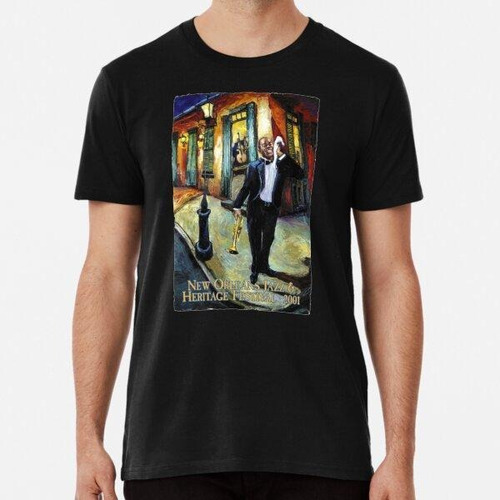 Remera Louis Armstrong Jazz Algodon Premium