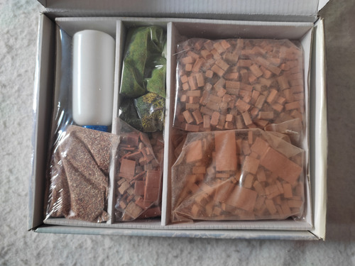 Keranova Kit De Cerámica Castillo Medieval Para Armar.