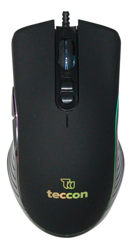 Mouse Gamer SWORD SHADOW RGB Com Fio Conexão Usb Teccon M710 6400dpi Cor Preto Atacado