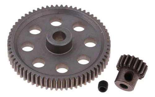 Rc Engranajes 64t Diff Y 17t Motor Gear Para