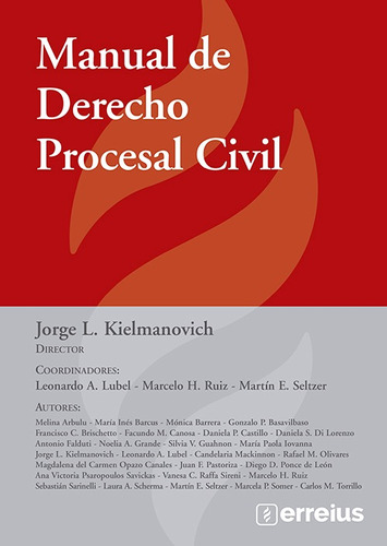 Manual De Derecho Procesal Civil