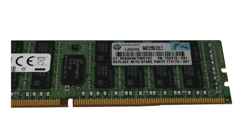 R2 Memoria Ddr4 32gb Samsung Servidor 2133mhz Hp 752370-091