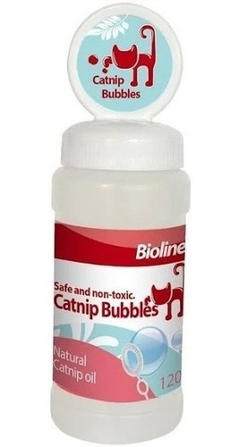 Burbujas De Catnip O Hierba Gatera Bioline 120ml