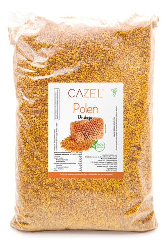 Polen De Abeja 100% Natural 10 Kg Oaxaqueño + Envío Gratis